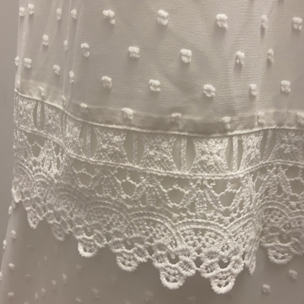 ASOS Vera Moda White Lace Dress - Picture 7 of 7